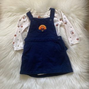 Carter’s Thanksgiving Dress (2 piece set)